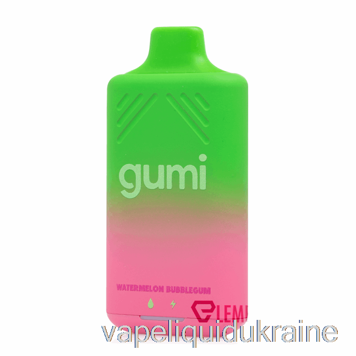 Vape Ukraine Gumi Bar 8000 Disposable Watermelon Bubblegum